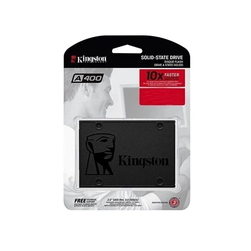 Накопитель SSD Kingston 480Gb Kingston A400 (SA400S37/480G)